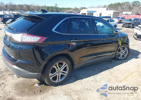 2016 Ford Edge Titanium z USA, uszkodzony, nr VIN 2FMPK4K97GBB43706